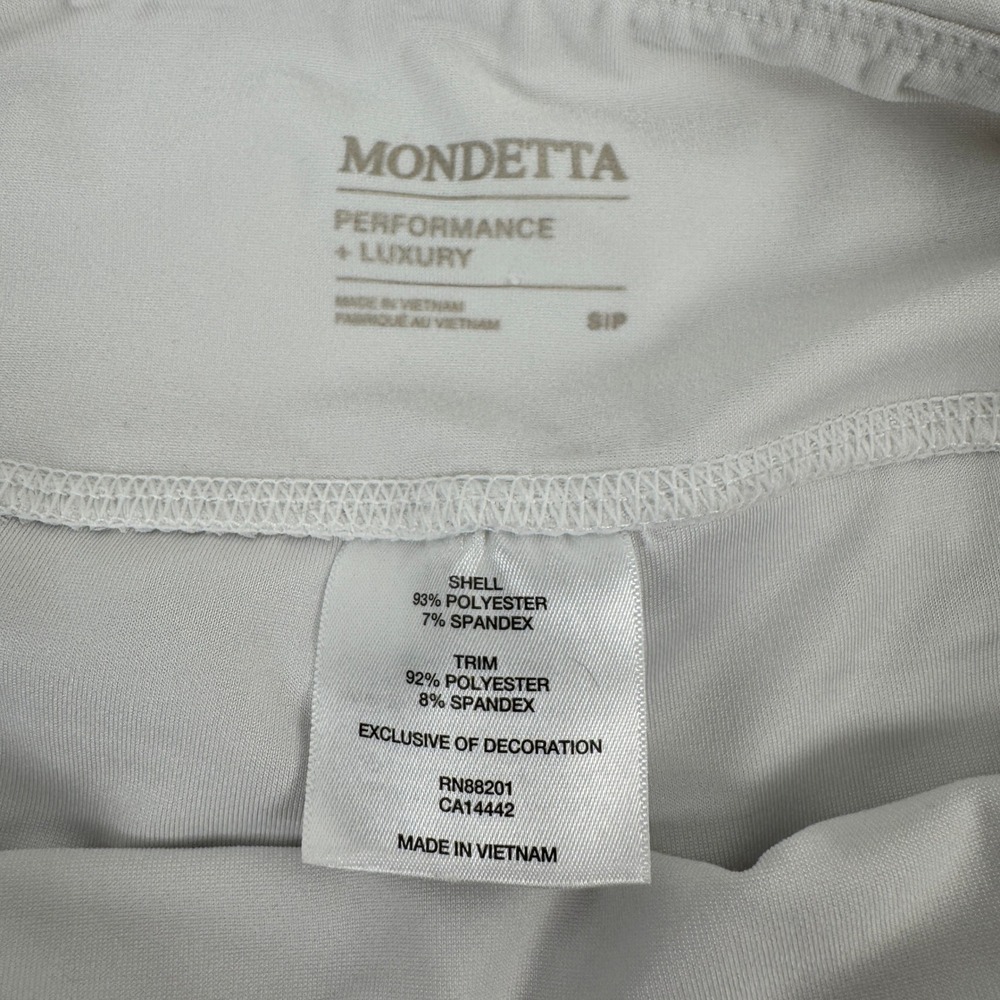 Mondetta‎ Womens Performance Luxury Athletic Skirt White S Pleated Tennis Golf - Picture 3 of 10